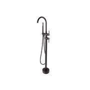 Freestanding Bath Mixer Gun Metal Grey gallery detail image
