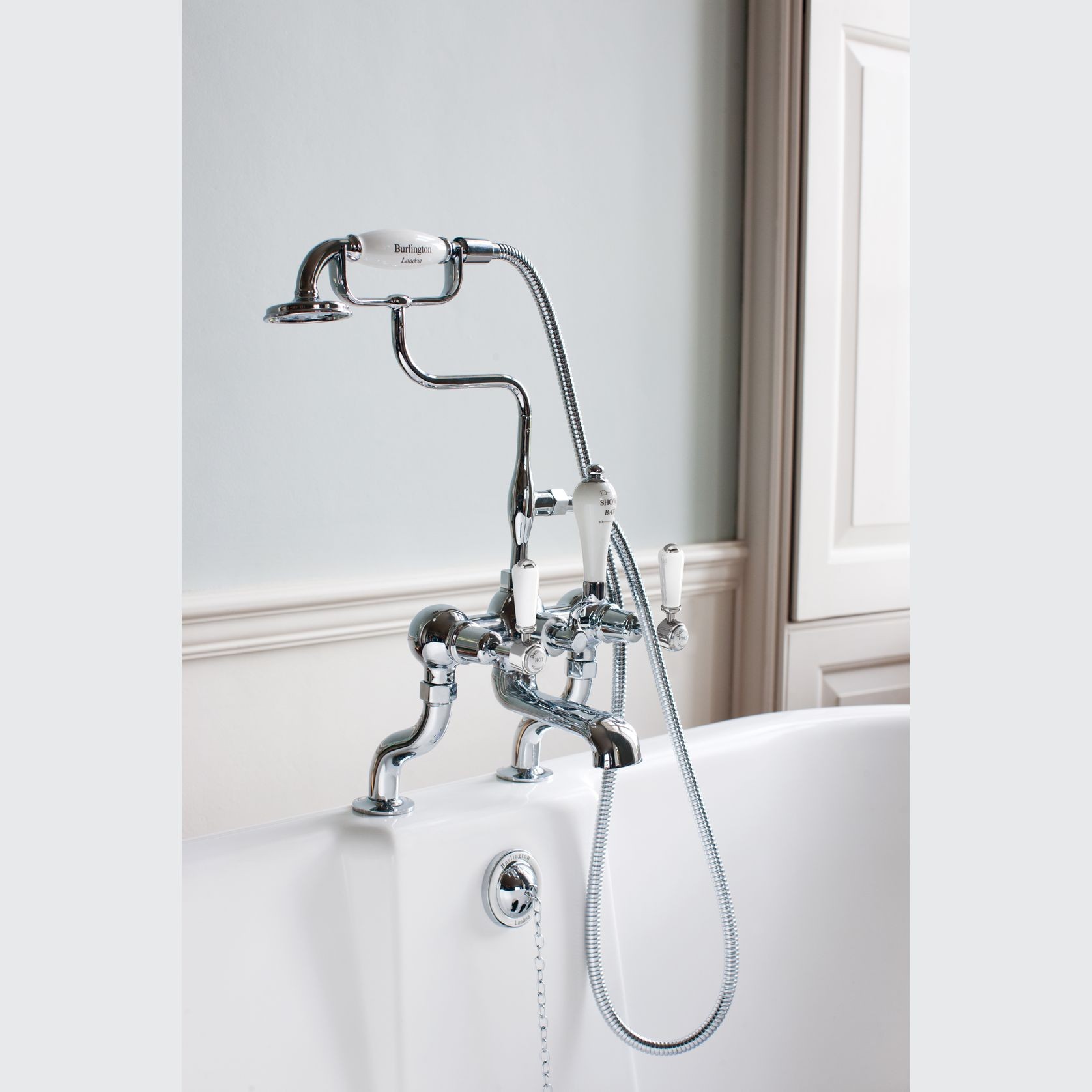 Kensington Bath Shower Deck Mounted Mixer gallery detail image