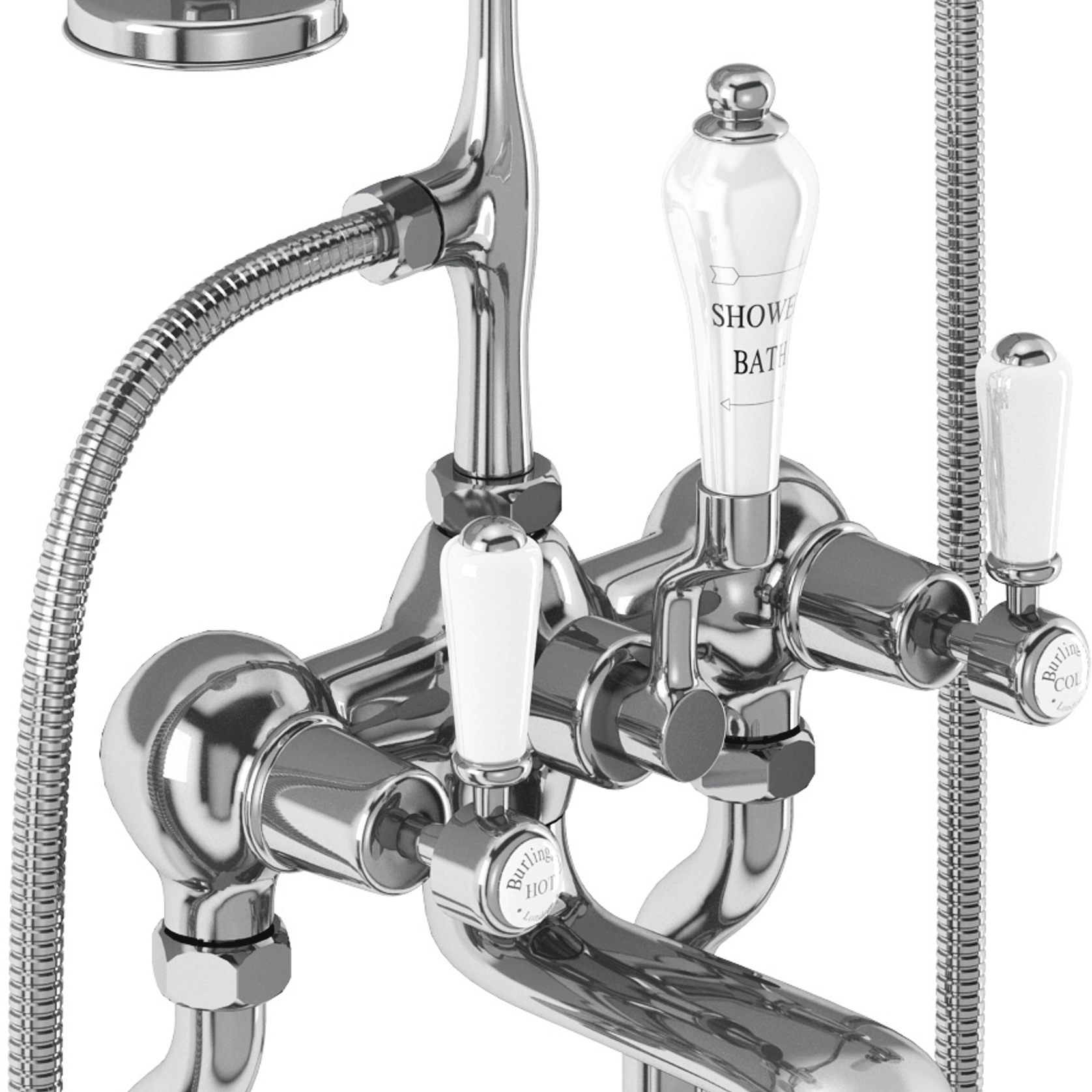 Kensington Bath Shower Deck Mounted Mixer gallery detail image