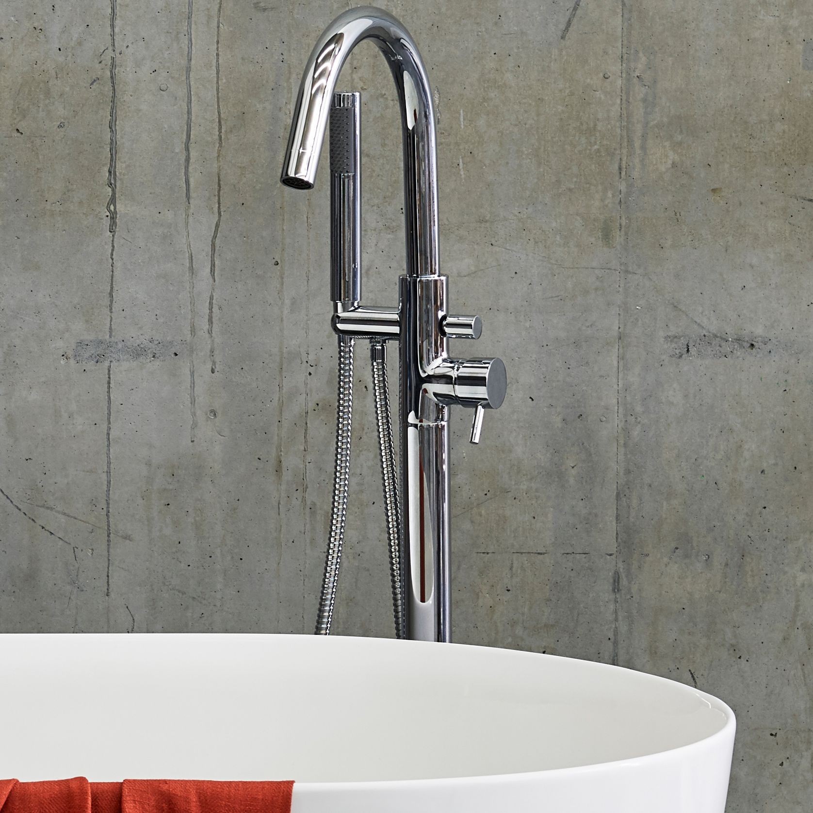 Mike Pro Floor Mount Shower Mixer gallery detail image