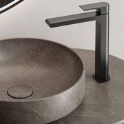 Bianca Tall Basin Mixer | Gun Metal gallery detail image