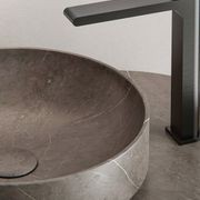 Bianca Tall Basin Mixer | Gun Metal gallery detail image