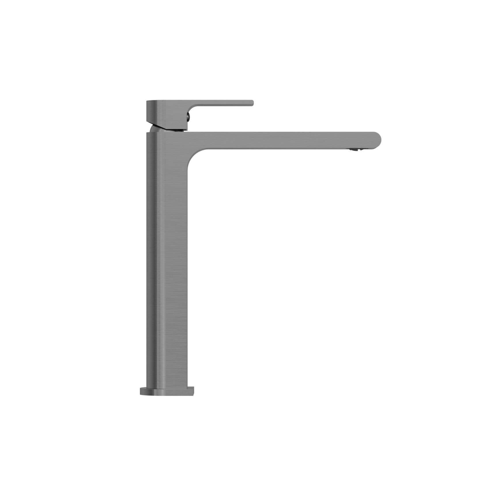 Bianca Tall Basin Mixer | Gun Metal gallery detail image