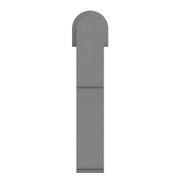Bianca Tall Basin Mixer | Gun Metal gallery detail image