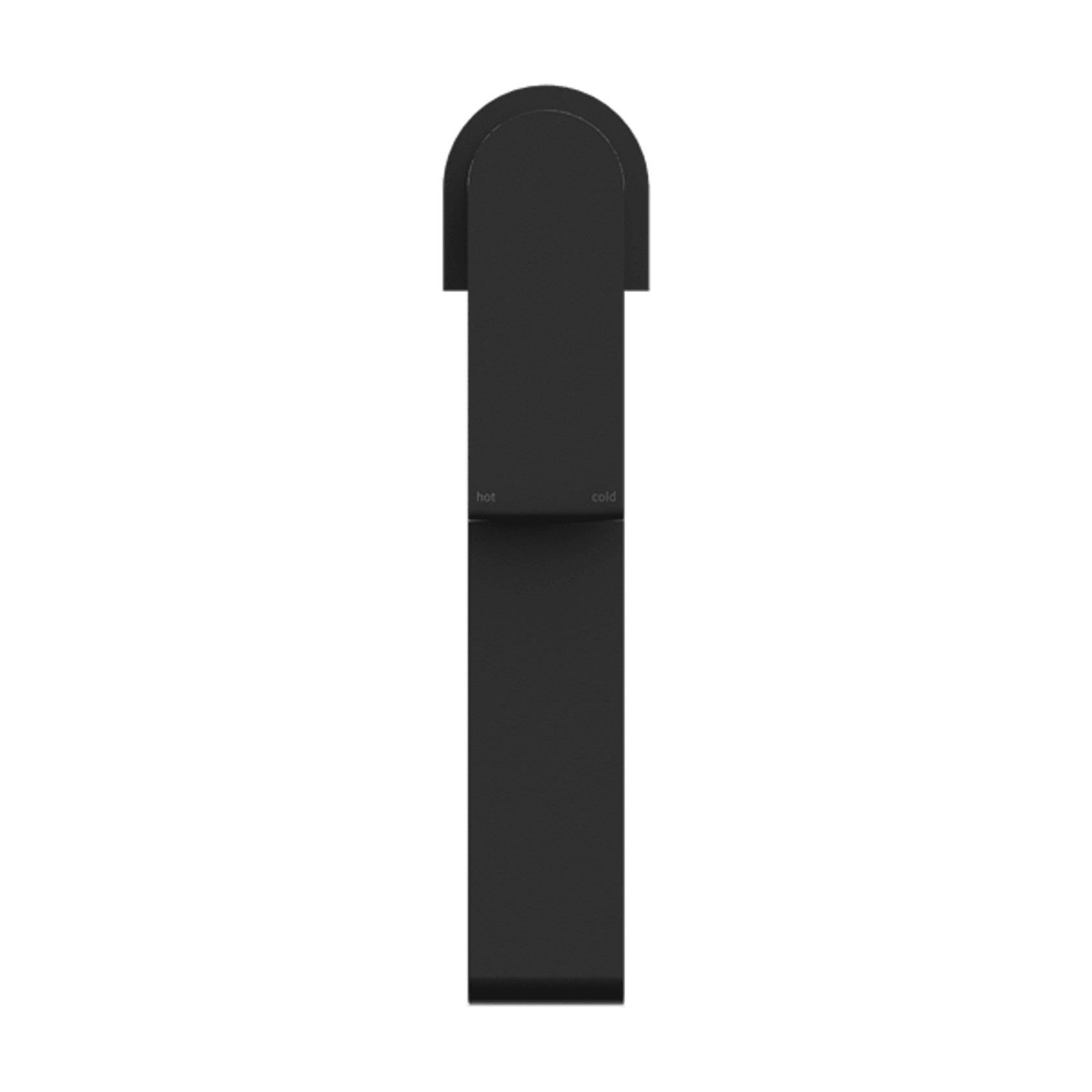 Bianca Mid Tall Basin Mixer | Matte Black gallery detail image