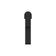Bianca Mid Tall Basin Mixer | Matte Black gallery detail image