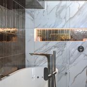 Bianca Bath Mixer & Hand Shower | Brushed Nickel gallery detail image
