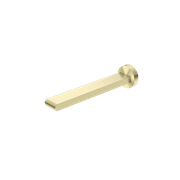 Bianca Fixed Bath Spout 240mm | Brushed Gold gallery detail image