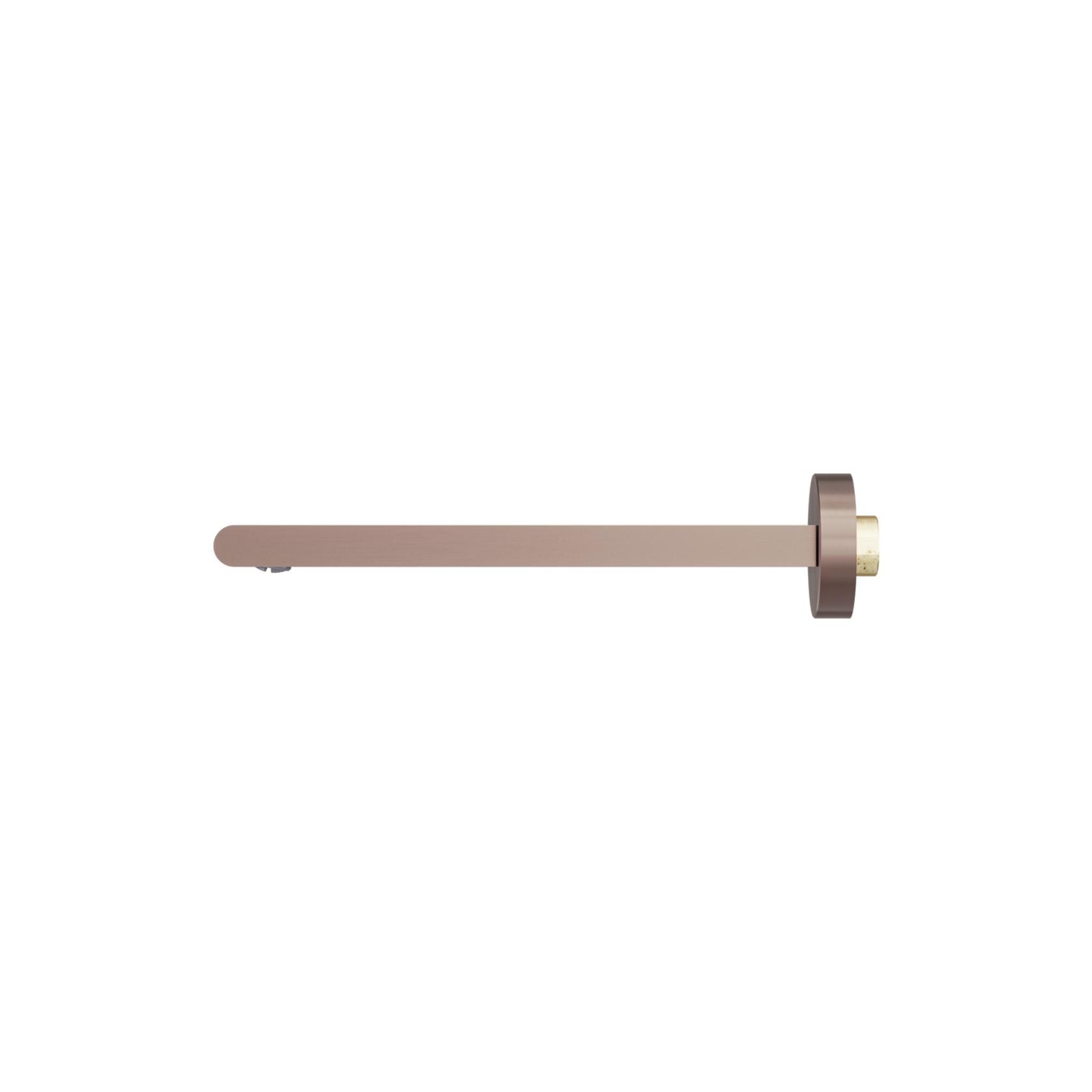 Bianca Fixed Bath Spout 240mm | Brushed Bronze gallery detail image