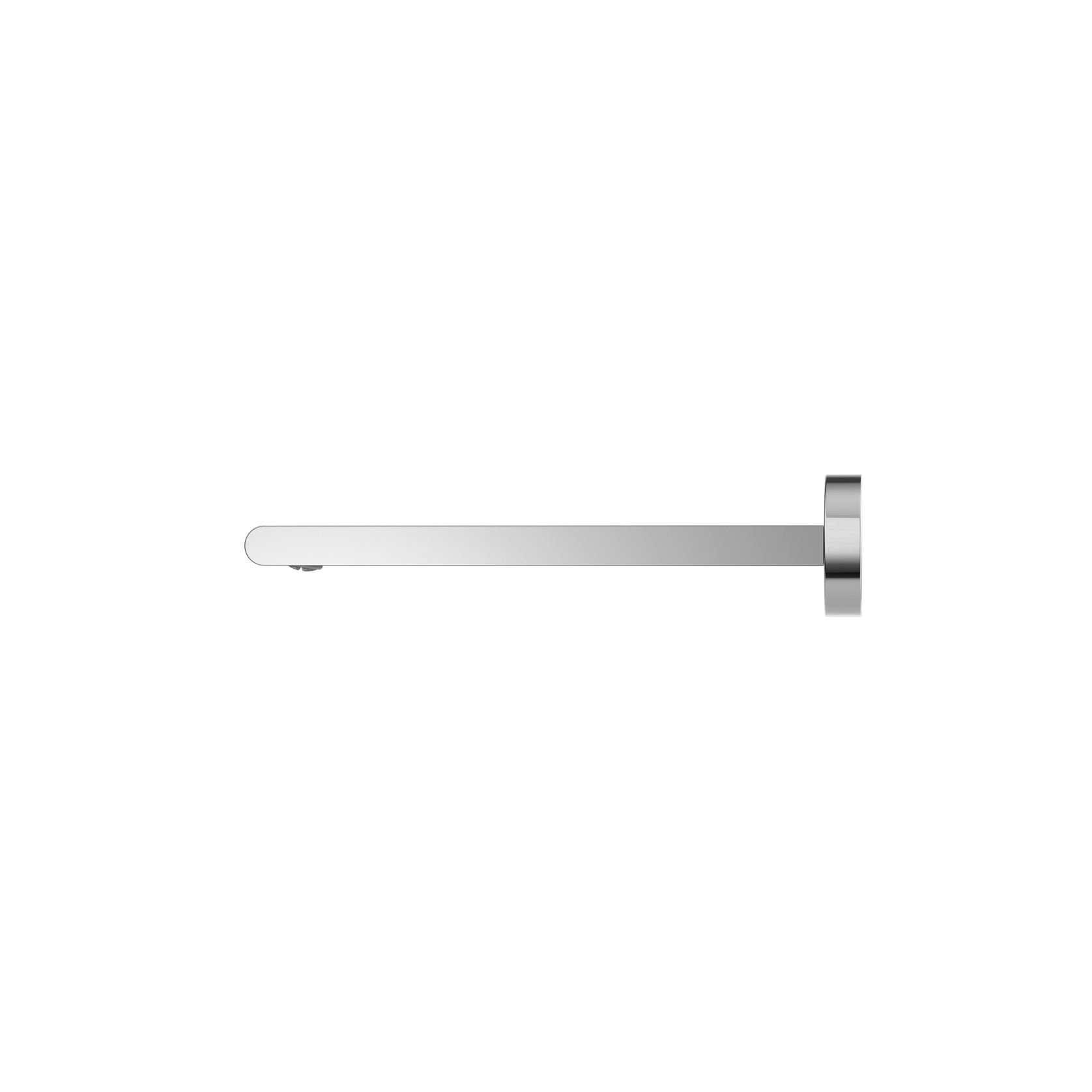 Bianca Fixed Bath Spout 240mm | Chrome gallery detail image