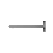Bianca Fixed Bath Spout 240mm | Gun Metal gallery detail image