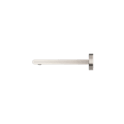 Bianca Fixed Bath Spout 200mm | Brushed Nickel gallery detail image