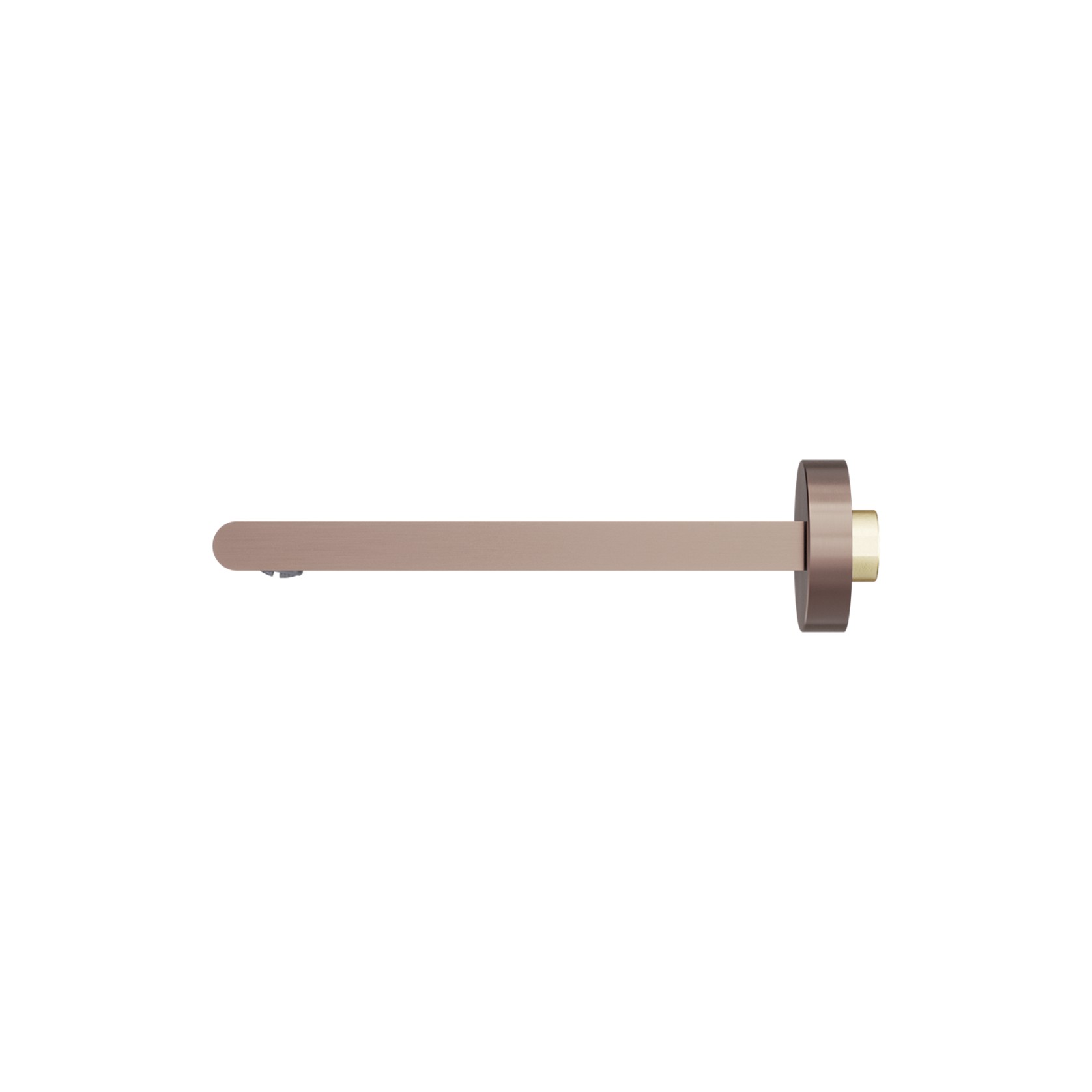Bianca Fixed Bath Spout 200mm | Brushed Bronze gallery detail image