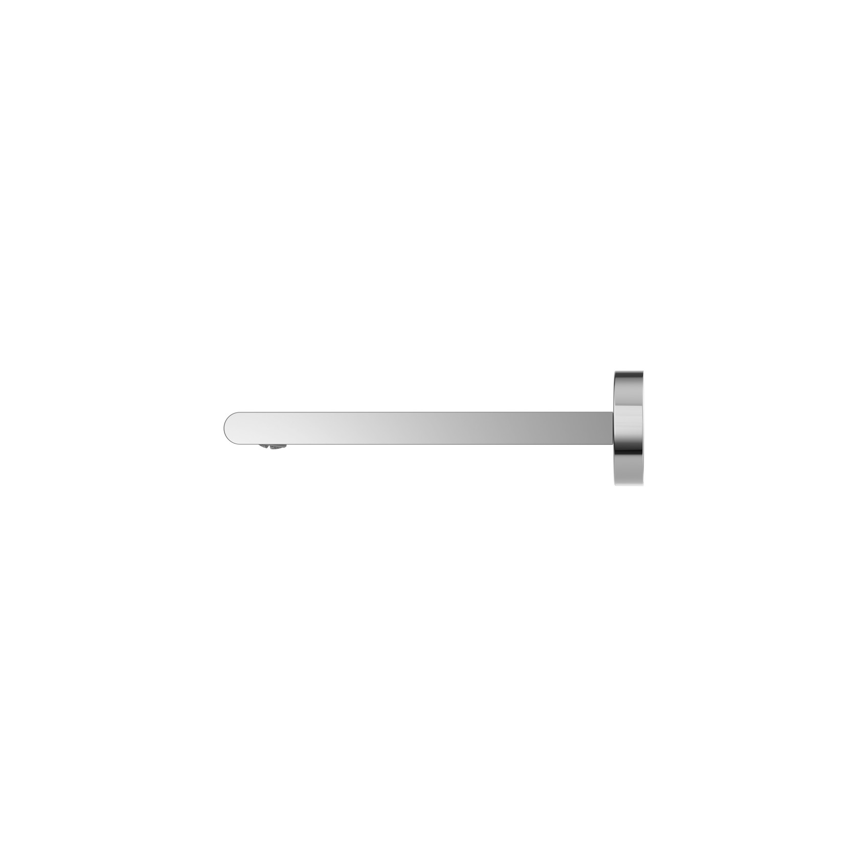 Bianca Fixed Bath Spout 200mm | Chrome gallery detail image