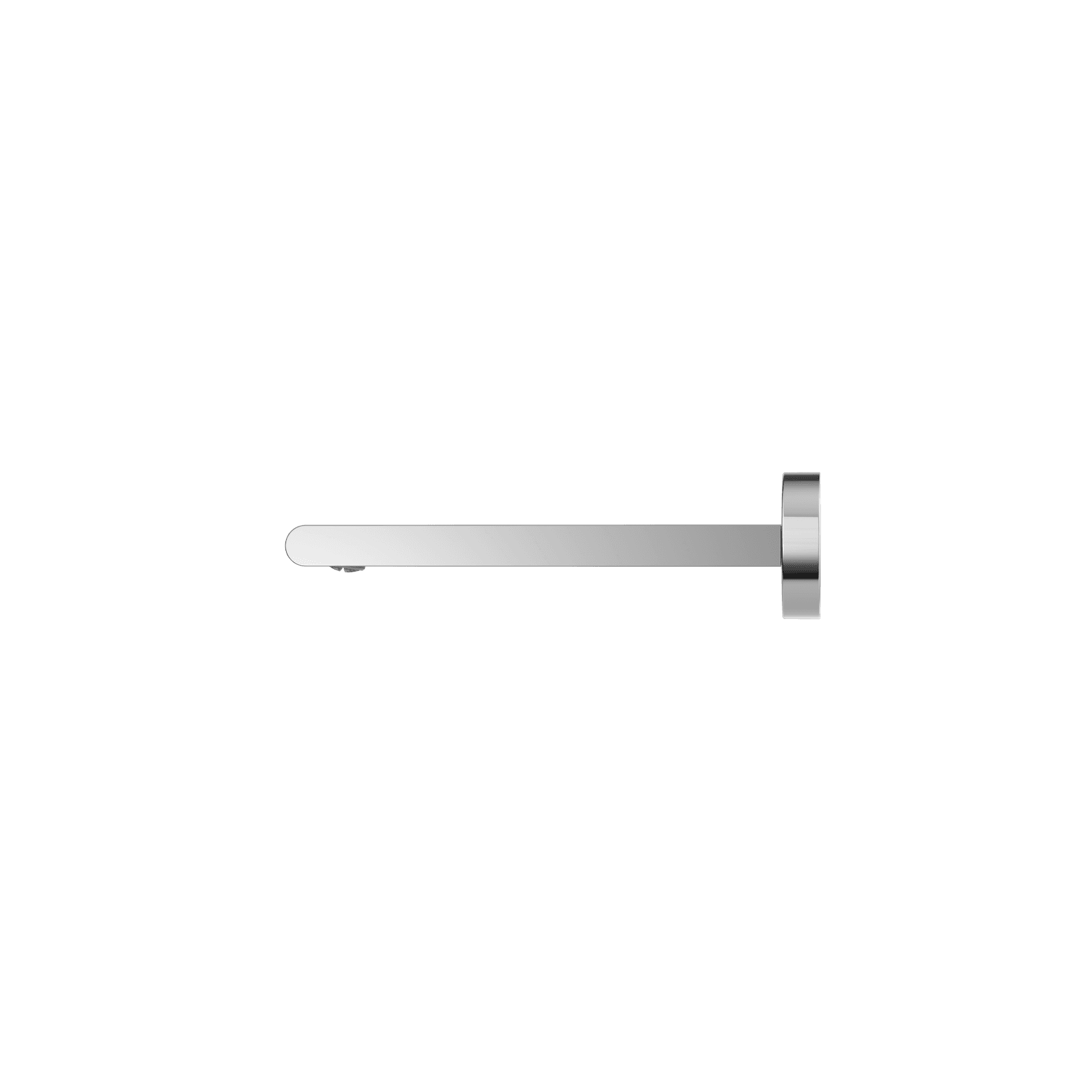 Bianca Fixed Bath Spout 200mm | Chrome gallery detail image