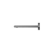 Bianca Fixed Bath Spout 200mm | Gun Metal gallery detail image