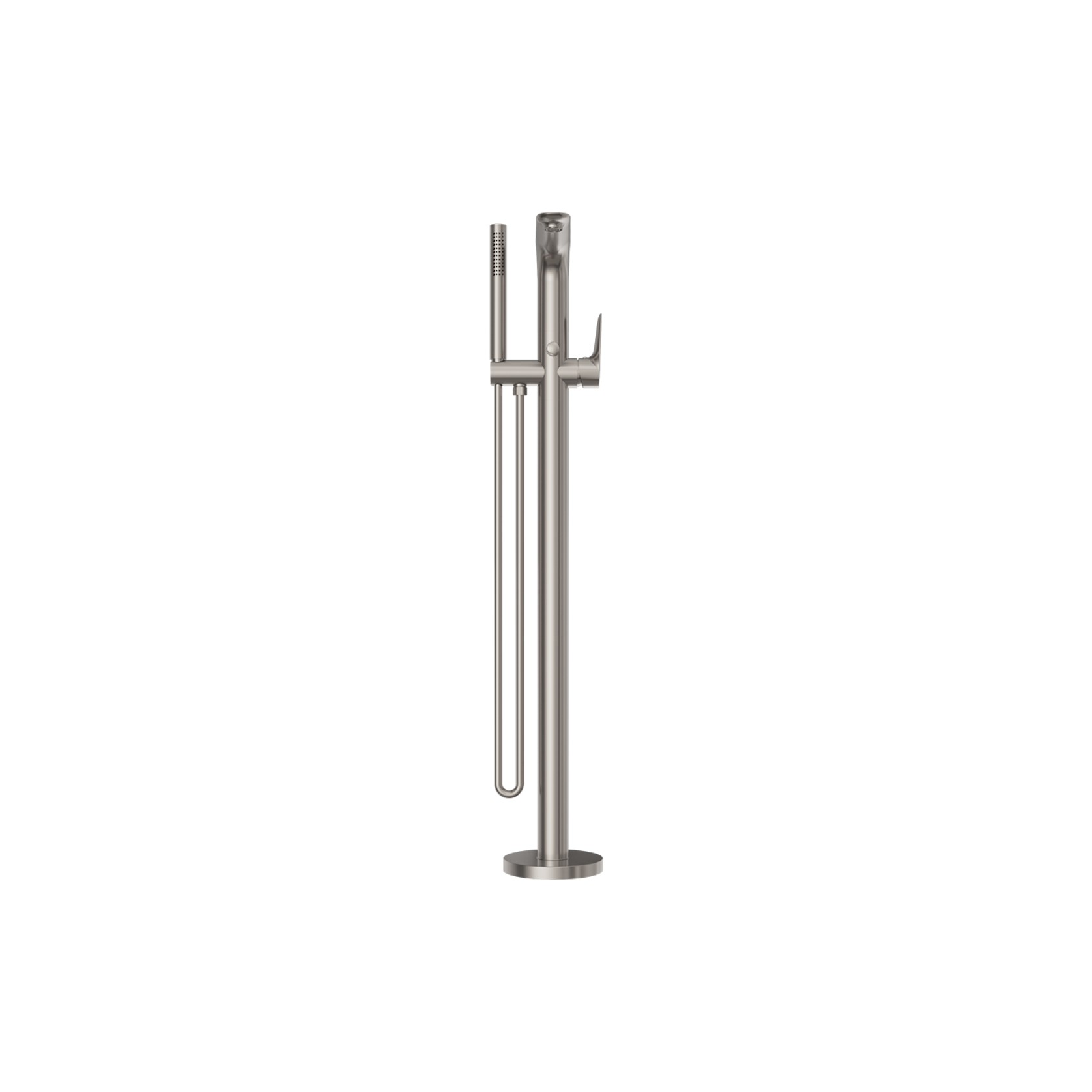 Bianca Bath Mixer & Hand Shower | Brushed Nickel gallery detail image