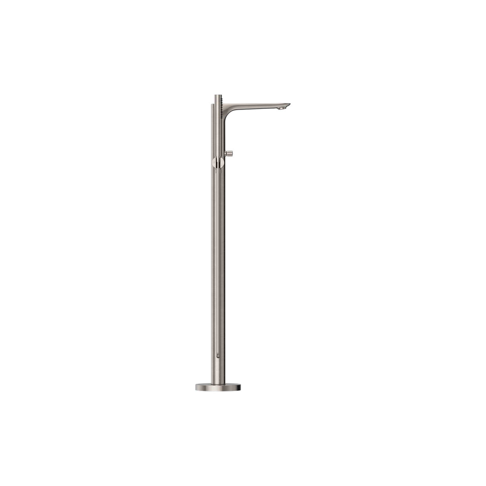 Bianca Bath Mixer & Hand Shower | Brushed Nickel gallery detail image