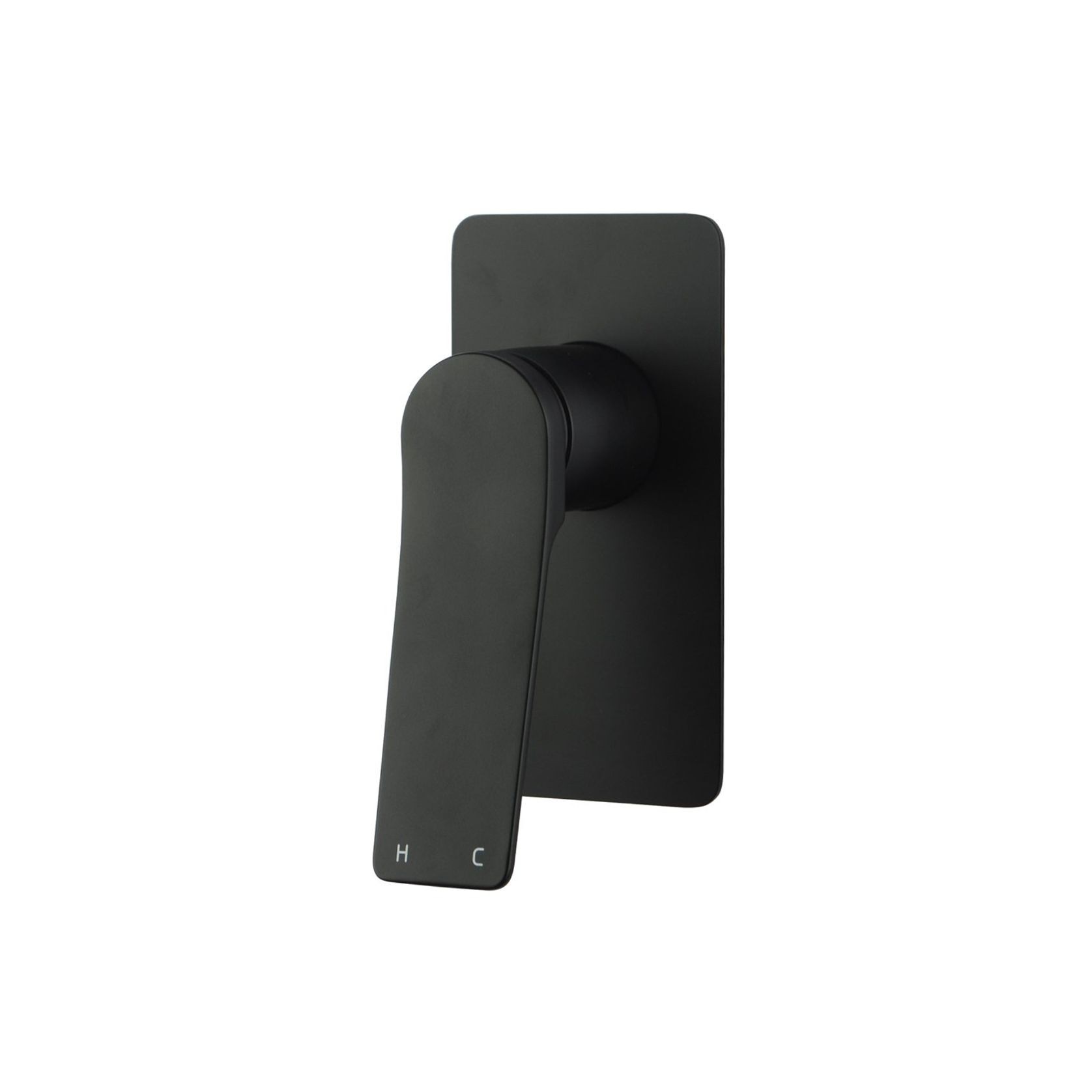 Rushy Wall Mixer with Diverter Matte Black gallery detail image