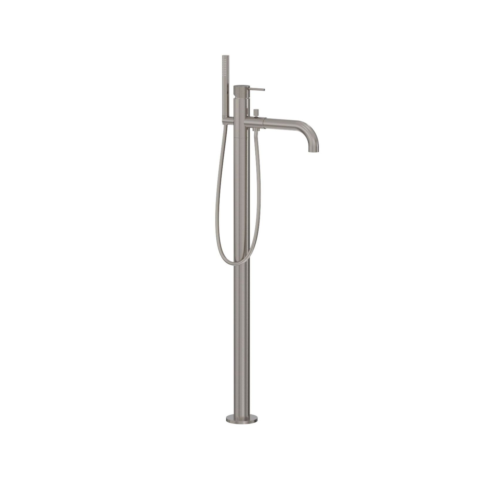 Oli 316 Floor Mount Bath Filler& Handshower With Linea gallery detail image