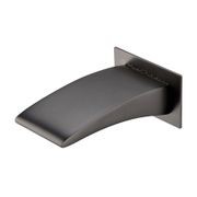 Waterfall Bath Spout - SPOUT11 Brushed Gunmetal gallery detail image