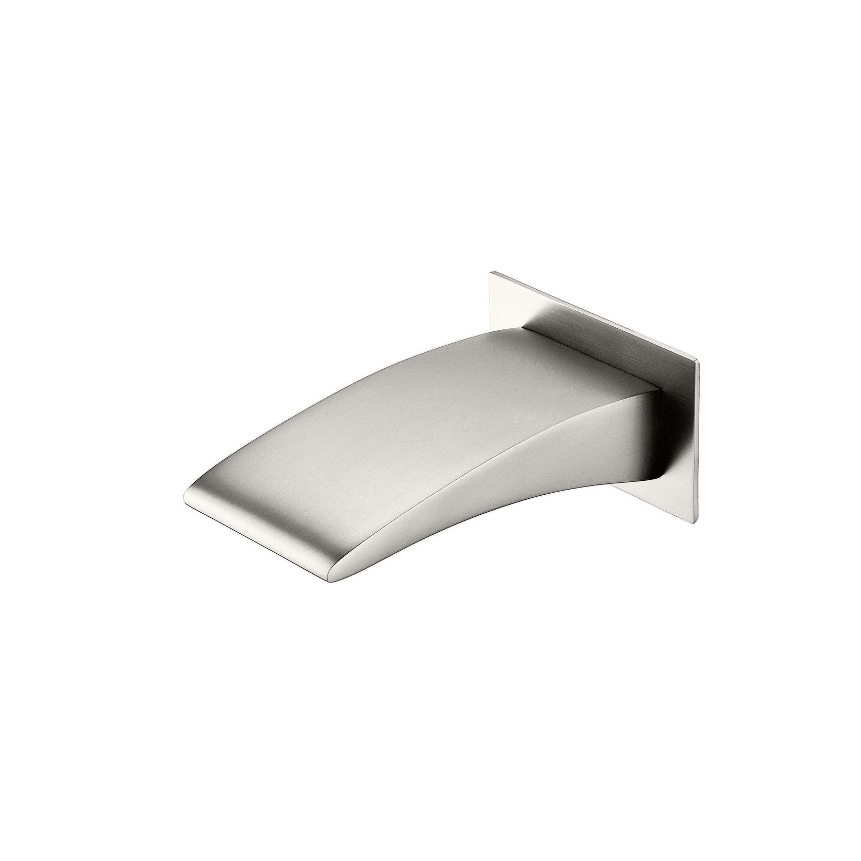 Waterfall Bath Spout - SPOUT11 Brushed Nickel gallery detail image