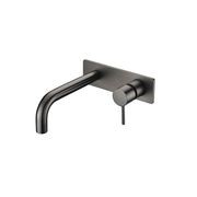 Wall Spout & Mixer - CLAS12 Brushed Nickel gallery detail image