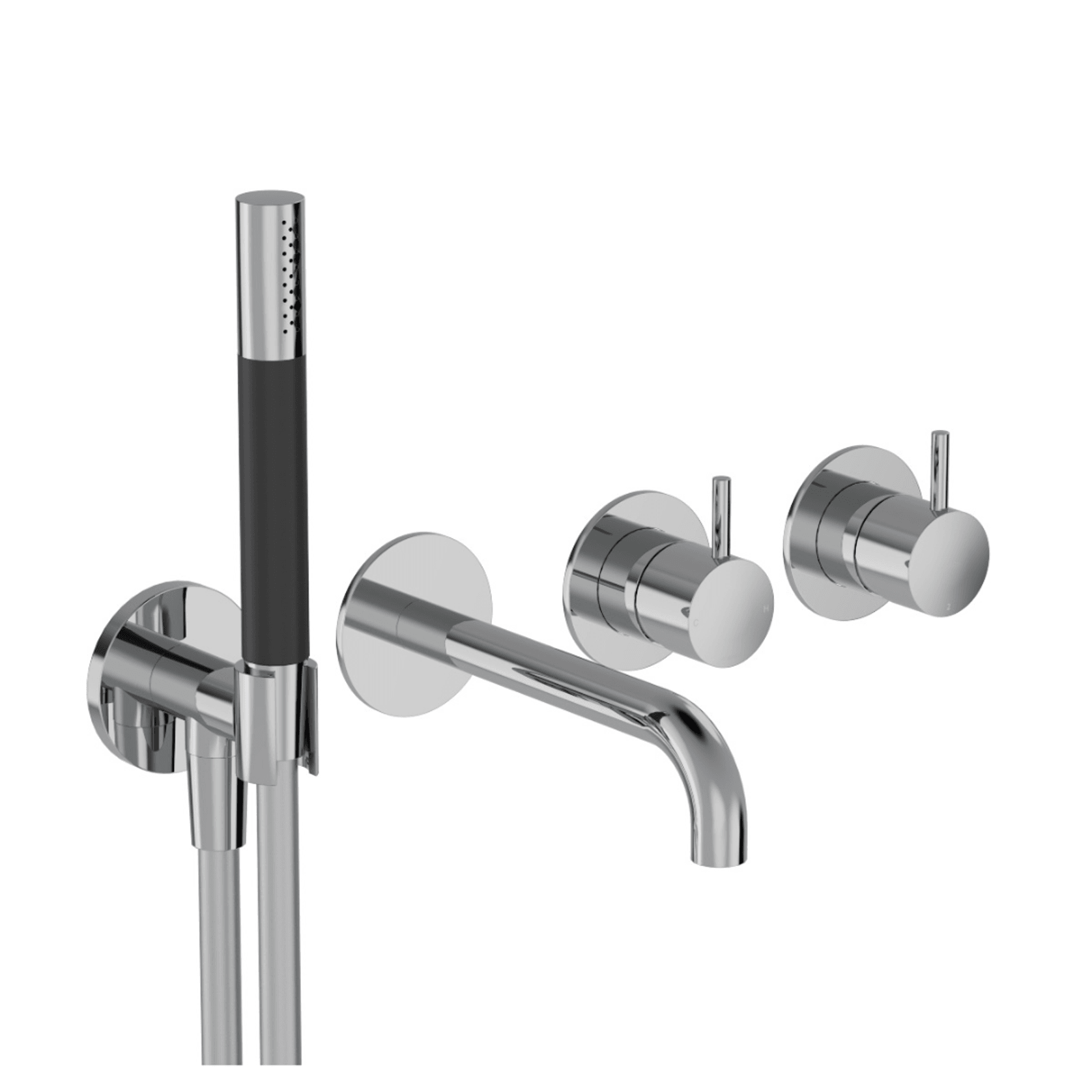 Buddy Wall Mount Bath/Shower Set gallery detail image