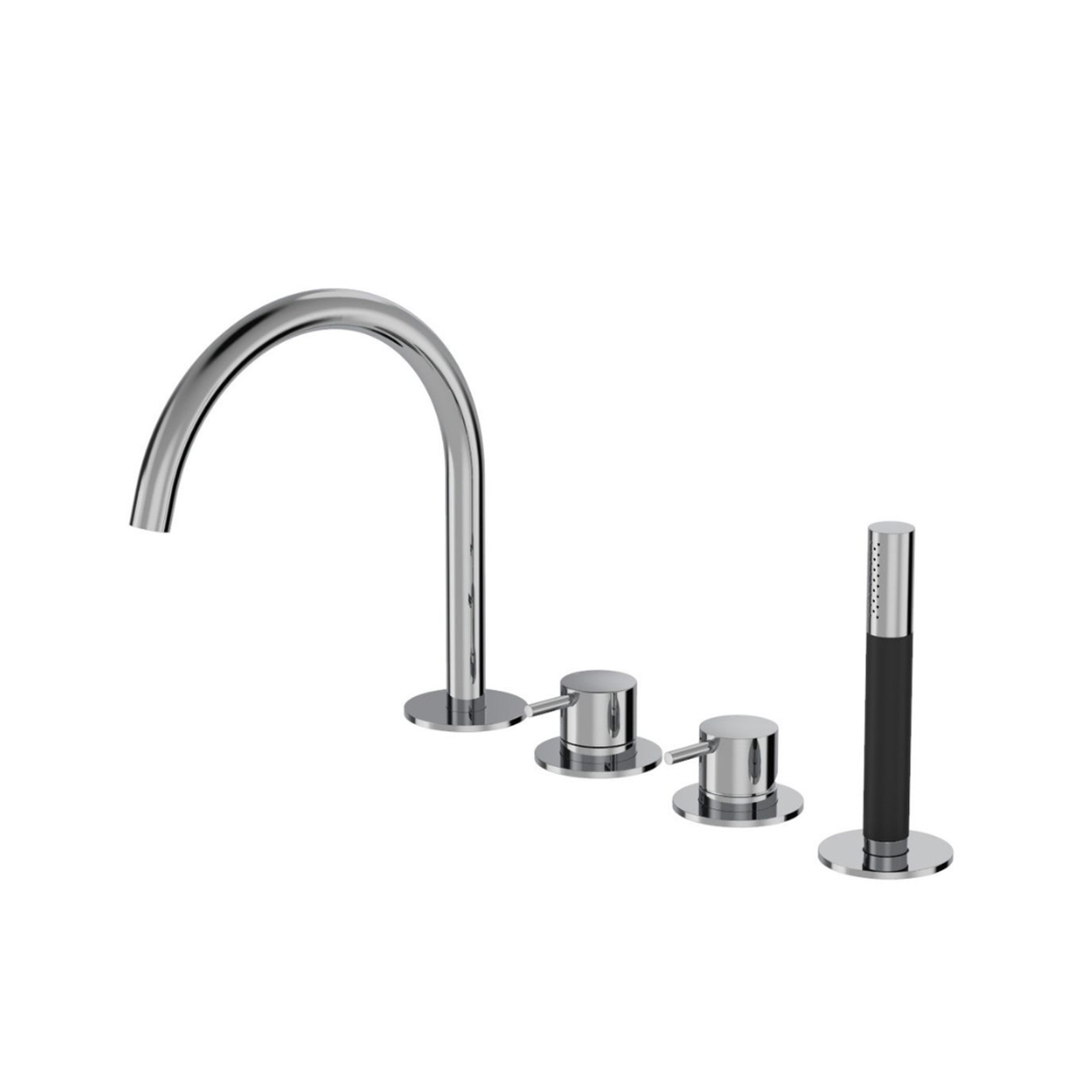Buddy 4 Hole Bath/Shower Set gallery detail image