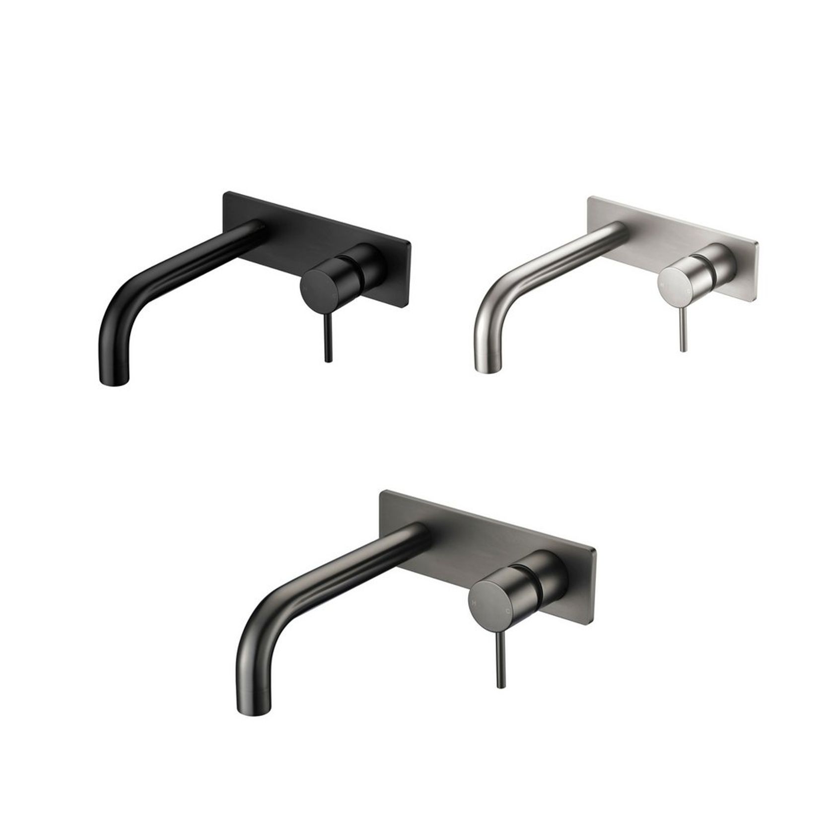 Wall Spout & Mixer - CLAS12 Brushed Nickel gallery detail image