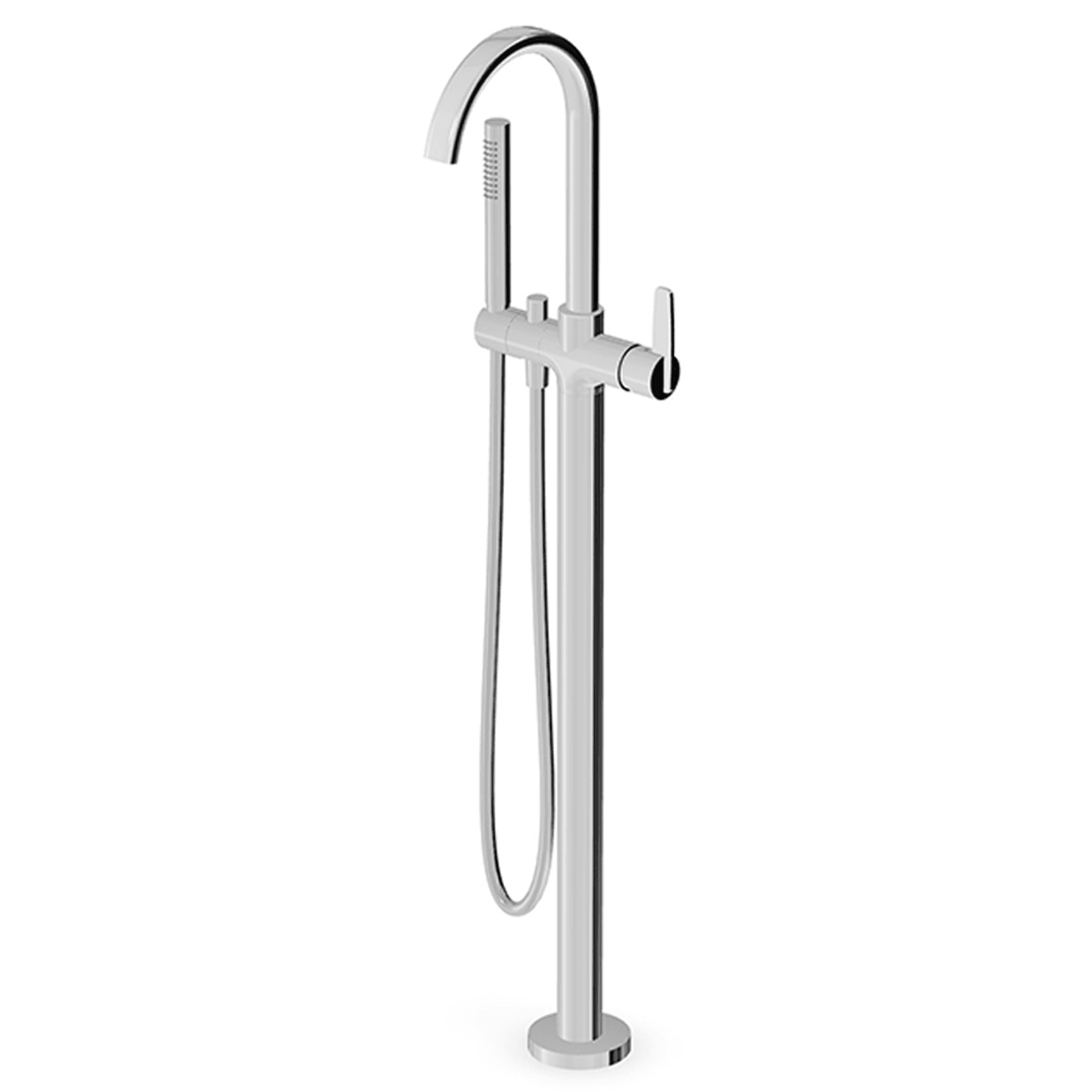 Veloce Free Standing Single Lever Bath Column gallery detail image