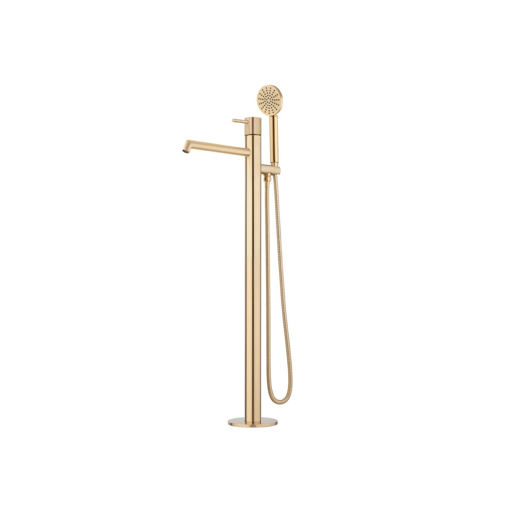 Onyx Floor Standing Bath Mixer with Hand Shower gallery detail image