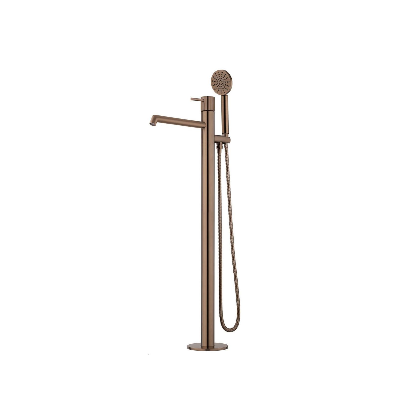 Onyx Floor Standing Bath Mixer with Hand Shower gallery detail image