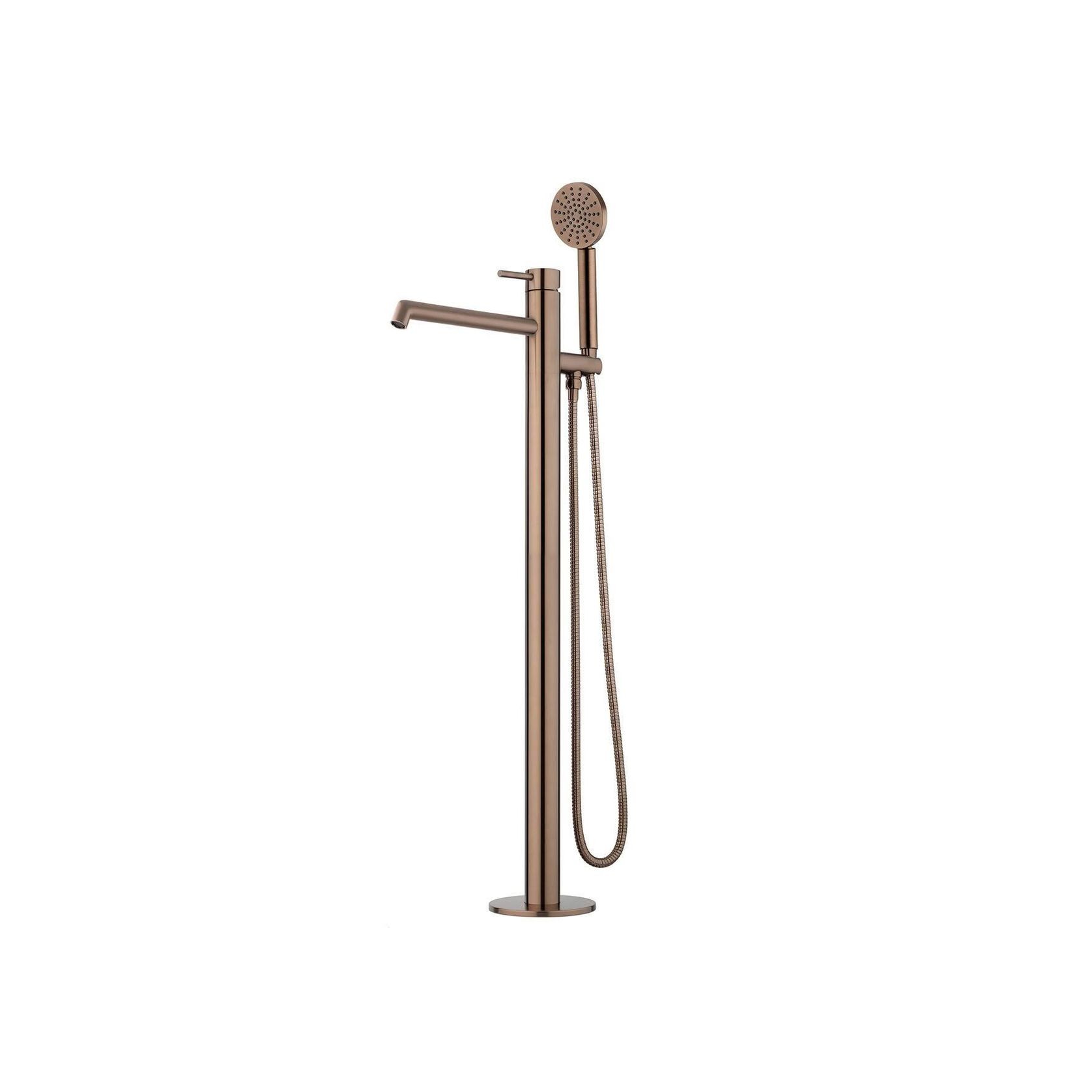 Onyx Floor Standing Bath Mixer with Hand Shower gallery detail image