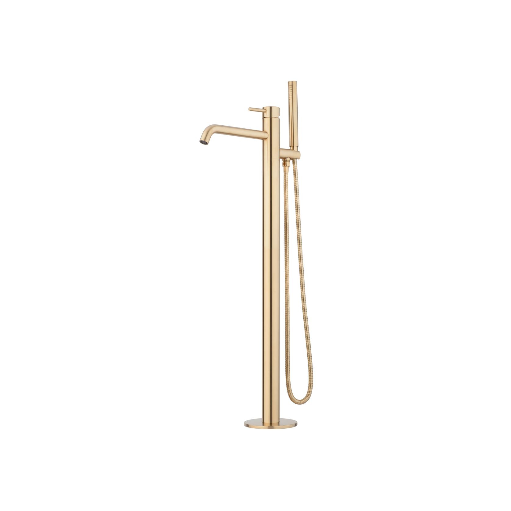 Storm Floor Mounted Bath Mixer with Hand Shower gallery detail image