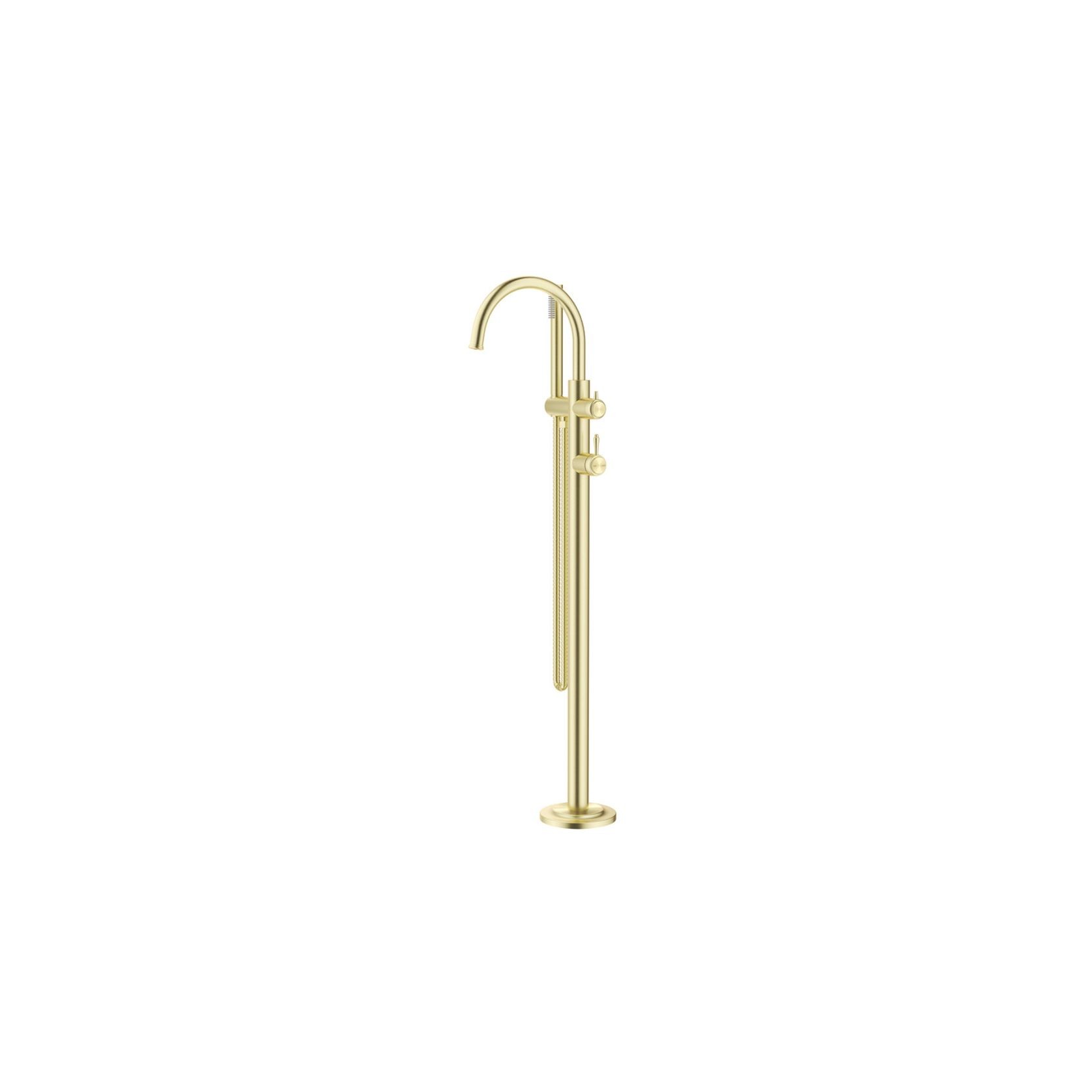 Mica Heritage Freestanding Bath Mixer with Hand Shower gallery detail image