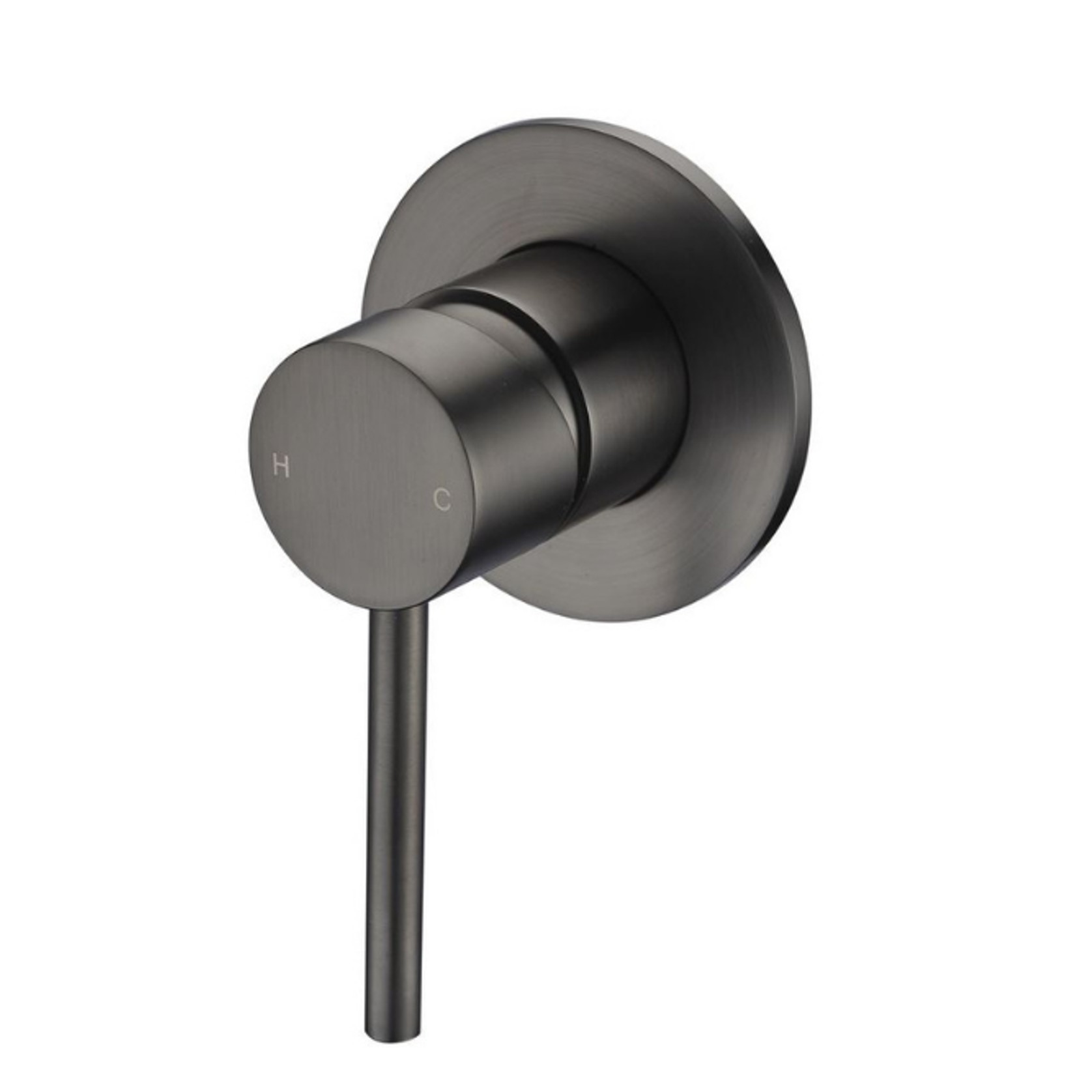 Round Mixer Clas14 Brushed Gunmetal gallery detail image