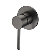 Round Mixer Clas14 Brushed Gunmetal gallery detail image