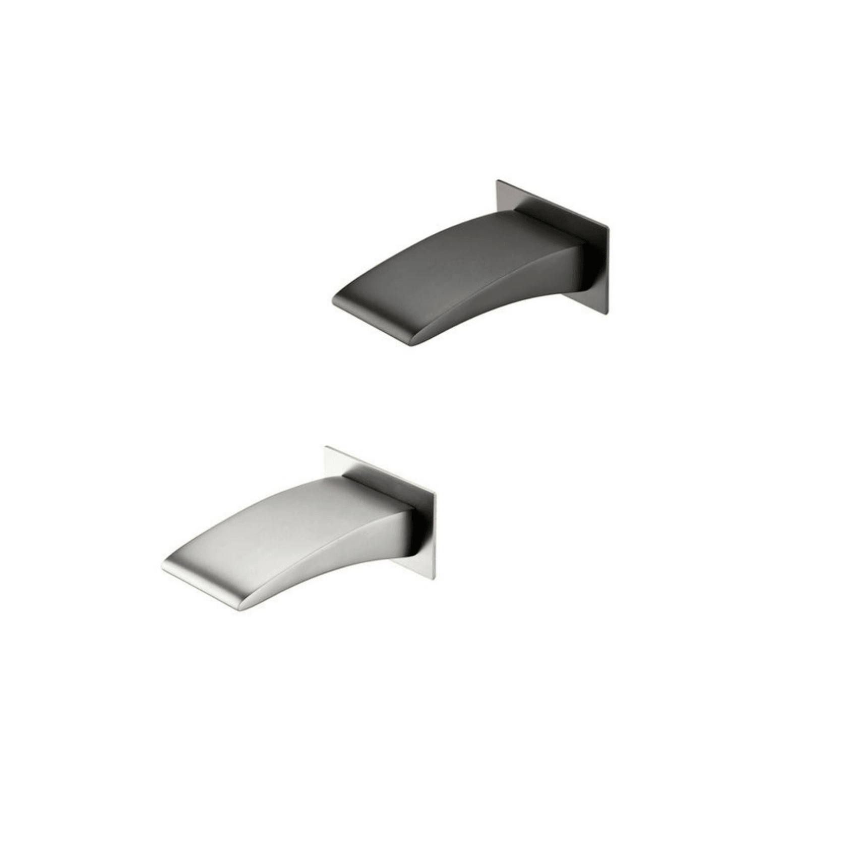 Waterfall Bath Spout - SPOUT11 Brushed Nickel gallery detail image