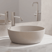 Zen SS316L Tall Basin Mixer Handless | Brushed Nickel gallery detail image