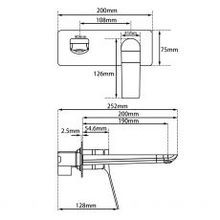 Wall Mixer with Spout BUYG0153-2-EX.BM gallery detail image