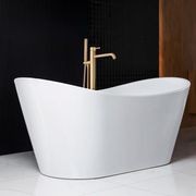 Storm Floor Mounted Bath Mixer with Hand Shower gallery detail image
