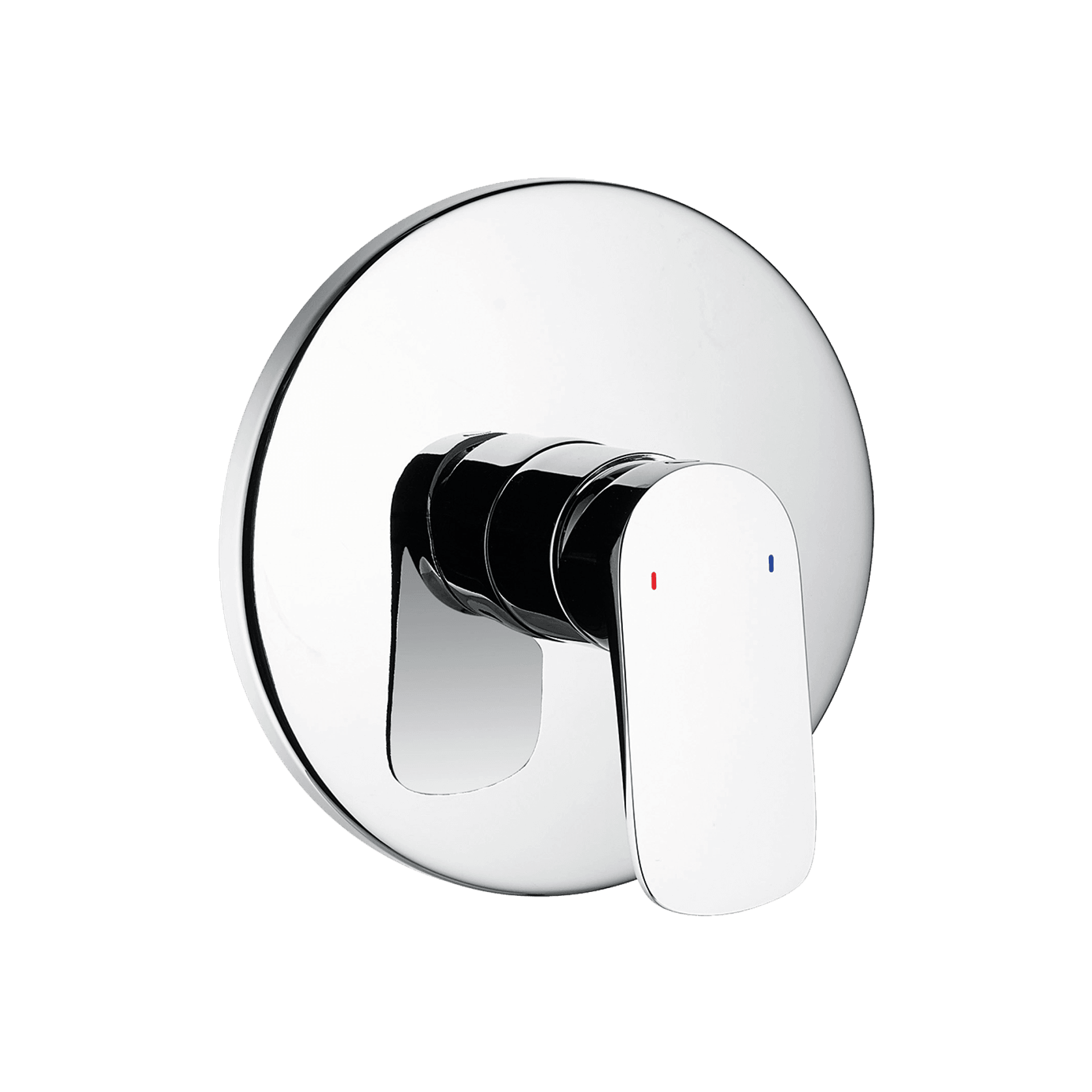 Modern Linea Shower Or Bath Mixer (Round Faceplate) gallery detail image