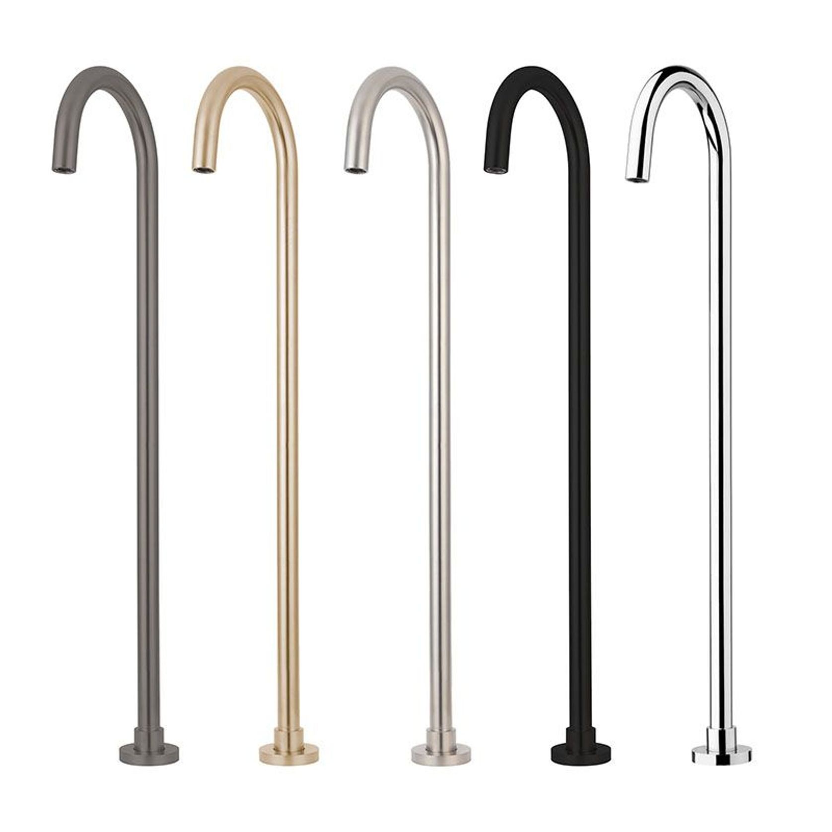 Voda Floor Mounted Bath Filler - 5 Colours gallery detail image