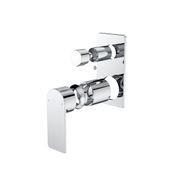 Urbane II Bath/Shower Mixer with Diverter Trim Kit Rectangular Cover Plate gallery detail image