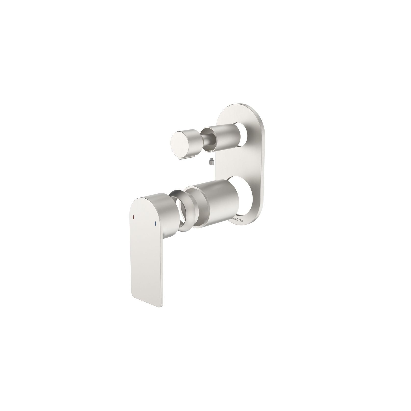 Urbane II Bath/Shower Mixer with Diverter Trim Kit Rounded Cover Plate gallery detail image
