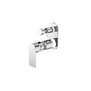 Urbane II Bath/Shower Mixer with Diverter Trim Kit Rounded Cover Plate gallery detail image
