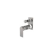 Urbane II Bath/Shower Mixer with Diverter Trim Kit Rectangular Cover Plate gallery detail image