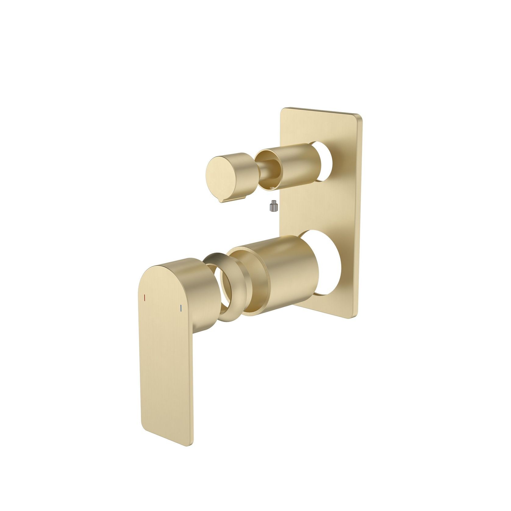 Urbane II Bath/Shower Mixer with Diverter Trim Kit Rectangular Cover Plate gallery detail image