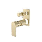 Urbane II Bath/Shower Mixer with Diverter Trim Kit Rectangular Cover Plate gallery detail image